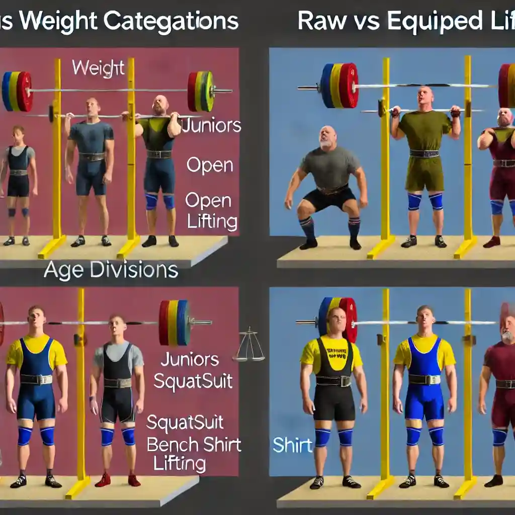 Powerlifting competitions