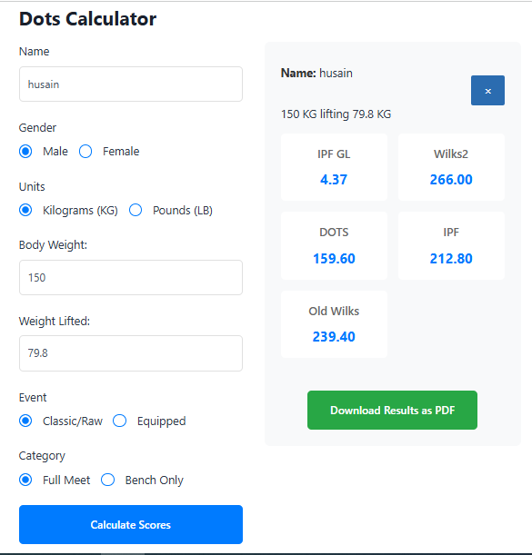 dotscalculator.online accurate results