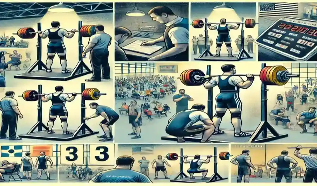 expect on Competition Day Powerlifting Competitions
