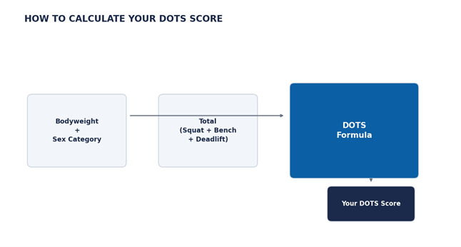 How to Calculate Your DOTS Score